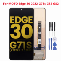 OLED For Motorola Moto Edge 30 2022 G52 G82 G71S LCD Touch Digitizer Display Screen Full Assembly Replacement