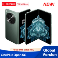 New OnePlus Open 5G Global Version 16GB 512GB Snapdragon 8 Gen 2 120Hz 7.82 2K Foldable AMOLED Display 67W SUPERVOOC