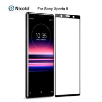 Full Cover Tempered Glass For Sony Xperia 5 Screen Protector Protective Film For Sony Xperia 5 suitable for J8210, J8270, J9210