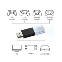 TY-1803 USB Receiver for Switch Xbox One S/X Console Bluetooth-compatible 5.0 Wireless Controller Gamepad Dongle Adapter Gaming