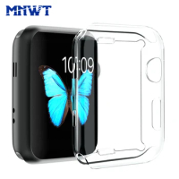 MNWT Soft Slim TPU Material for Apple Watches Case Series 3 2 1 Full Protection Protect Cover for iWatch 38/42mm Watch Accessori