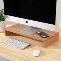 BuyJM櫸木色低甲醛防潑水桌上置物架/螢幕架-DIY