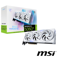 MSI微星 GeForce RTX 5060 Ti 8G GAMING TRIO OC WHITE 顯示卡