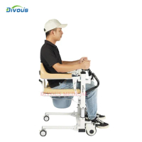 New Product Multifunctional patient transfer Lift For Elderly Disabilities, Bathing Toilet commode transfer Chair