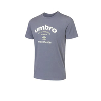 Manchester Graphic เสื้อยืดผู้ชาย สีม่วง - UM126AP777EOTH