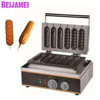 BEIJAMEI Wholesale Products French Corn Hot Dog Grill Machine Commercial Electric Lolly Waffle Corn Maker Machine