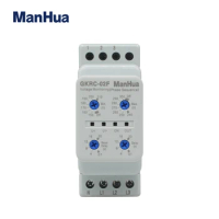 ManHua Three Phase Four Wire GKRC-02F Voltage Monitoring Phase Sequence Device Monitor Relay
