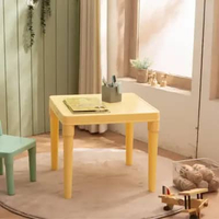 Dekoruma RISHU Meja Anak / Meja Plastik Anak / Meja Kecil Anak - Kuning