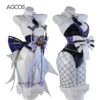 AGCOS Azur Lane Shinano Doujin Bunny Girl Cosplay Costume Woman Halloween Sexy Uniforms Cosplay Costumes