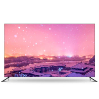 55 65 75 85'' inch 4k smart led lcd television WIFI LAN TV