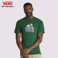 【VANS 官方旗艦】Mountain View 男女款綠色短袖T恤