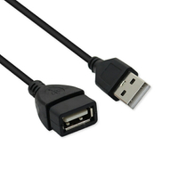 【超取免運】USB公對母延長線 (1米) USB延長線 100cm USB延長傳輸線 USB延長充電線
