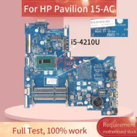 839543-601 839543-501 For HP Pavilion 15-AC TPN-C125 Laptop Motherboard I5-4210U LA-C701P SR1EF DDR3 Notebook Mainboard