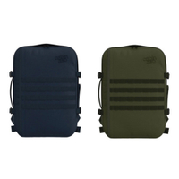 *【CabinZero】英國輕旅登機後背包 Classic軍用款2.0 (44L)-綠/藍