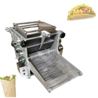 Automatic Industrial Flour Corn Mexican Tortilla Machine taco roti maker press bread grain product tortilla making machine