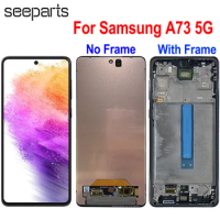 Tested Working For Samsung Galaxy A73 5G LCD Touch Screen Digitizer Assembly Replacement For Samsung A736B LCD Screen