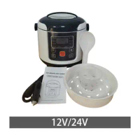 Rice Cooker for Car Electric Rice Cooker Vehicle Mini Auto Car and Truck Cooking Machine Porridge Electric Rice Cooker