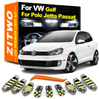 ZITWO No Error LED Interior Light Kit For VW Volkswagen Golf Jetta 3 4 5 6 7 MK4 MK5 MK6 MK7 Passat B5 B6 B7 CC Polo 6R 6C 9N