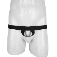 Men Sexy Underwear BDSM Bondage Restraints Harness Rope Open Pouch Penis Hole Briefs Gay Erotic Brief Slave Underpants Panties