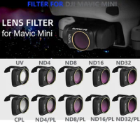 For DJI Mini 2/MINI SE Camera Lens ND/PL Polarizing Filter Kit SET MCUV ND4 ND8 ND16 ND32 CPL DJI Mavic Mini 2 Drone Accessories