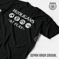 Kaos Hooligans at play - Kaos Casual Football Sepak Raga Indonesia