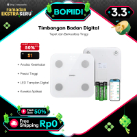 【COD】Bomidi Body Fat Scale S1 Timbangan Badan Smart Scale Digital Timbangan Scale Aplikasi