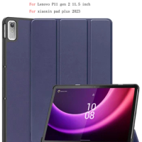 Smart Case For Lenovo Tab p11 gen 2 11. 5 inch Tri-Folding Folio Protective Book Cover For xiaoxin pad plus 2023 Tablet Caqa