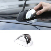 ABS Car Roof Antenna Base Trim Decorative Cover Sticker Fit For Ford Ranger Wildtrak 2015-2021 Auto Exterior Accessories