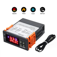 STC-3000 Digital Temperature Controller with NTC Sensor Thermostat Thermoregulator Incubator 12/24V 110-220V for Microcomputer
