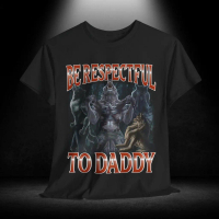 Werewolf T-Shirt: Ironic Wolf Meme Graphic - Soft Casual Wear