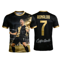 ChatGPT AI Ronaldo 7 Football Jersey for Adults and Kids Summer Fan Edition Comfortable Soccer Train