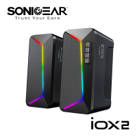 【SonicGear】iOX2 USB 2.0聲道幻彩藍牙多媒體音箱