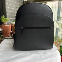 High Quality Real Leather Waterproof Men's Laptop Backpack Large Computer Backpack for Business Urban Man Backpack Giving Gifts