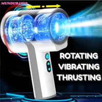 2025 H-GOD | 4in1 Rotating Vibrating Thrusting Snail Cup Maju mundur Pria Bergetar Automatic Cup Sex