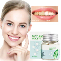 Regenerate Science Probiotic Solid Toothpaste Fresh Breath Stain Removal Bad Breath Portable Granular Small Toothpaste