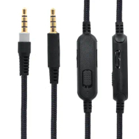 Portable Audio Cable Headphone Cable Audio Cord Line for HyperX Cloud Mix Cloud Alpha Gaming Headsets Accessories