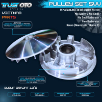 PULLEY RUMAH ROLLER BUBUT 13,8° RACING MIO SPORTY MIO KARBU SOUL FINO (KODE 5VV) RUMAH ROLLER PULLEY
