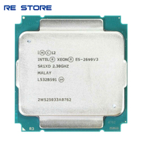 โปรเซสเซอร์ In Xeon E5 2699 V3 SR1XD 2.3GHz 18 Core 145W ซ็อกเก็ต LGA 2011-3 CPU E5 2699V3