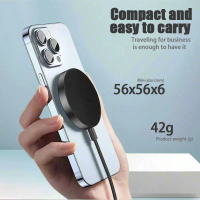 New PD data cable, transparent MagSafe magnetic wireless charging pad, mobile phone wireless charger