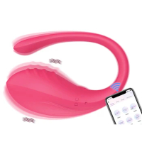 Factory supply wireless silicon app vibrating love egg female portable clitoral vibrator