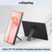 Cdisplay Mini Monitor Stand VESA 75*75mm Desk Portable Monitor Stable Support Holder for 7-17.3" M3/M4 Portable Monitor Bracket