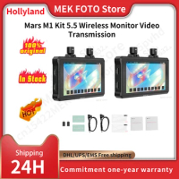 Hollyland Mars M1 5.5 4K Wireless Monitor Video Transmission HDMI-Compatibled Transmitter Receiver Camera Field Monitor