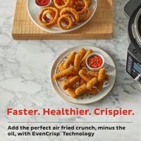 Instant Pot 6.5 Quart Duo Crisp Ultimate Lid with WIFI, 13-in-1 Air Fryer and Pressure Cooker Combo, Sauté, Slow Cook, Bake,Warm