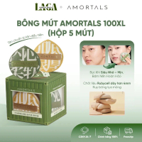 Bộ 5 Bông Mút Trang Điểm AMORTALS 100 Size XL - Mềm Mại Đàn Hồi Cao