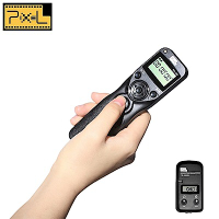 品色PIXEL副廠Canon無線電定時快門線TW-283/N3(相容佳能原廠RS-80N3/TC-80N3遙控器)適R1 R3 R5 1D 5D 6D 7D C II III IV