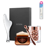 【LUDEYA】微電流肌活修護組(FR小法拉+琥珀眼霜+琥珀膠囊)