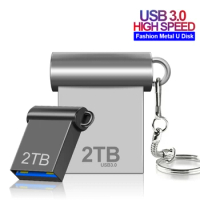 Metal USB 3.0 Cle USB Flash Drives 1TB Mini Pendrive USB Memory 2TB Portable SSD Pen Drive U Disk 128GB WaterProof Free Shipping