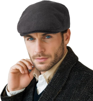 Classic Solid Flat Cap Newsboy Hats for Men Cabbie Driving Scally Adjustable