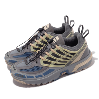 Salomon 休閒鞋 ACS Pro 男鞋 藍灰 快速綁帶 山系 機能 戶外越野 薩洛蒙 L47299000