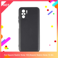 Redmi Note 10S Case Matte Soft Silicone TPU Back Cover For Xiaomi Redmi Note 10 4G Xiaomi Poco M5S Phone Case Slim shockproof